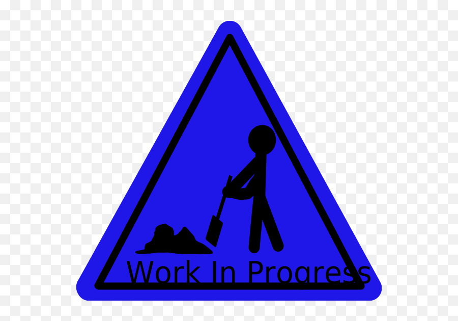 Under Construction Signs Clip Art N28 - Work In Progress Work In Progress Clip Art Png,In Progress Icon