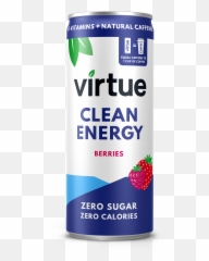 Virtue - Clean Energy Drinks Language png