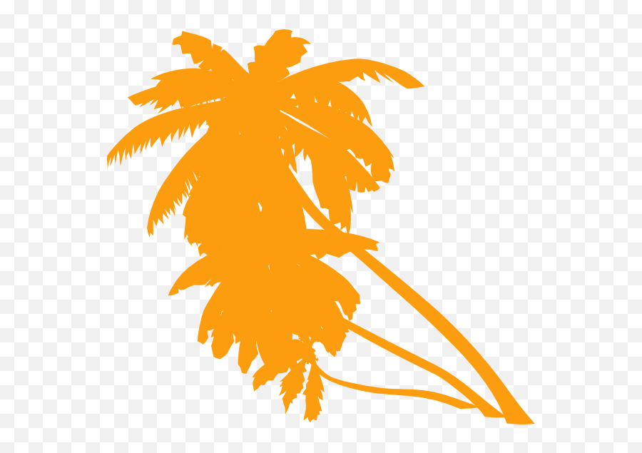 Library Of Orange Tree Svg Black And - Pink Palm Trees Png,Orange Tree Png