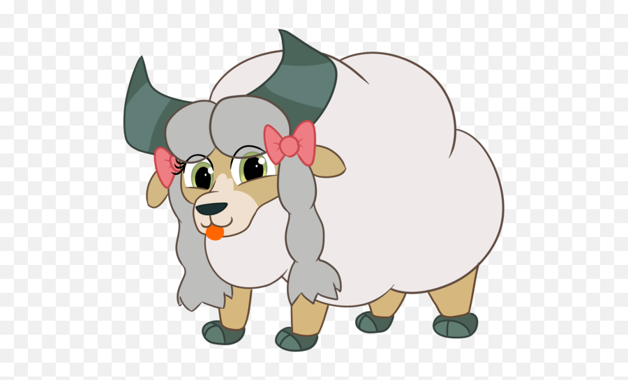 2065870 - Artisteow Bow Cloven Hooves Crossover Cute Cartoon Png,Cute Pokemon Png