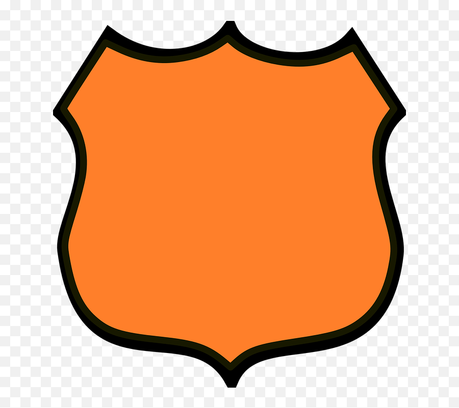 Badge Police Shield - Free Vector Graphic On Pixabay Orange Badge Png,Police Shield Icon