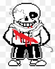 Geno Sans Battle Sprite By Falconty123 - Undertale Sans Png,Geno Png