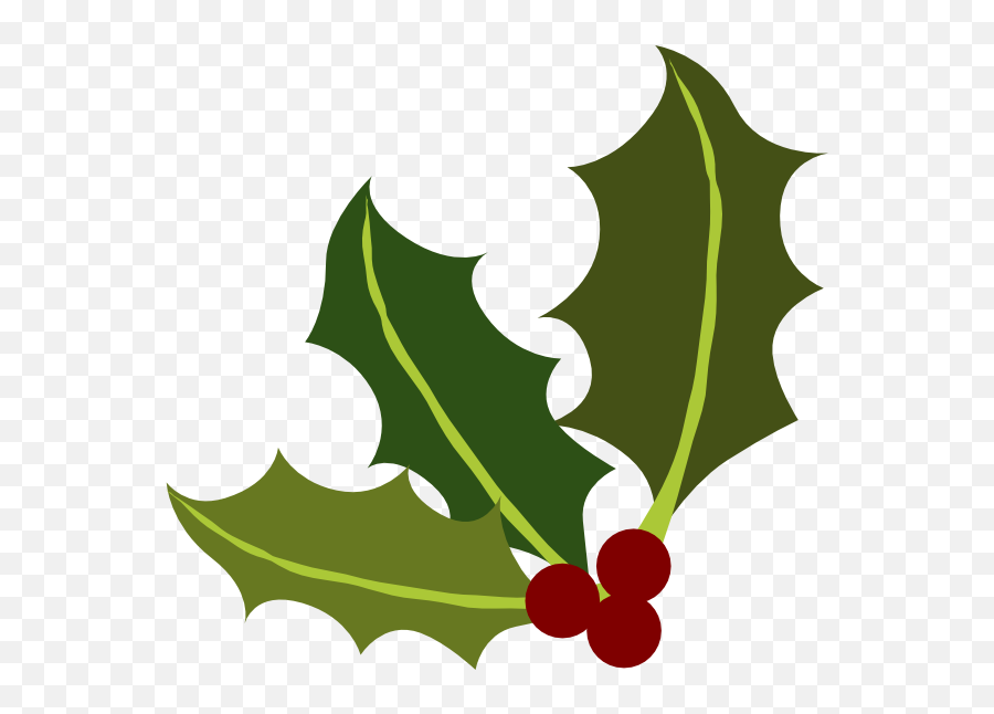 Tree Clip Library Download Png Files - Transparent Holly Leaf Vector,Holly Png