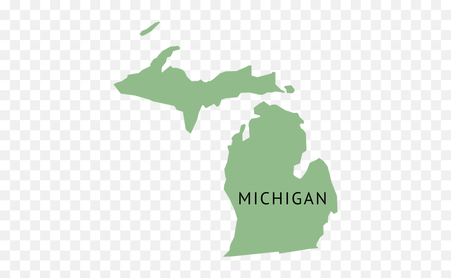 Michigan State Plain Map - Transparent Png U0026 Svg Vector File Michigan Electoral Map 2012,Michigan State Football Logos