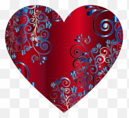 Library Of Paisley Heart Clip Black And White Stock Png - Clip Art,Paisley Png
