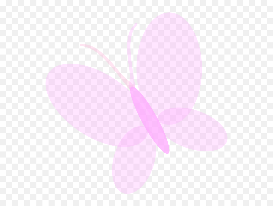 Pink Butterfly Clipart Png 8 Station - Pale Pink Butterfly Clipart,Purple Butterfly Png