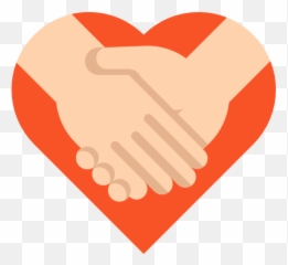 Handshake - Free business icons Heart With Shaking png
