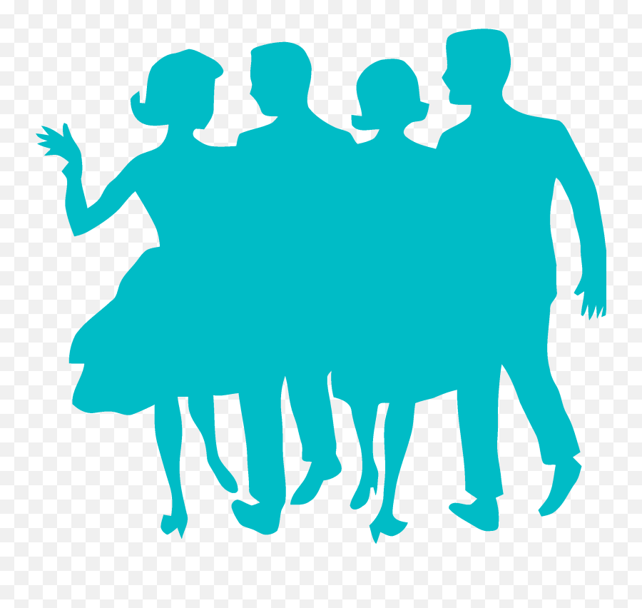 People Cliparts Png Transparent - 1950s Clipart Png,People Clipart Png