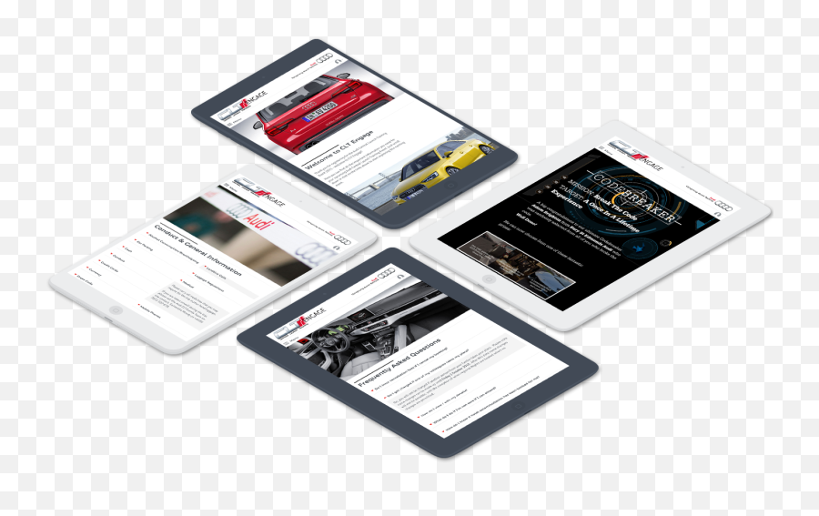 Creative Web Agency For Audi Clt Designed In Reigate By Knibbs - Flyer Png,Audi Png