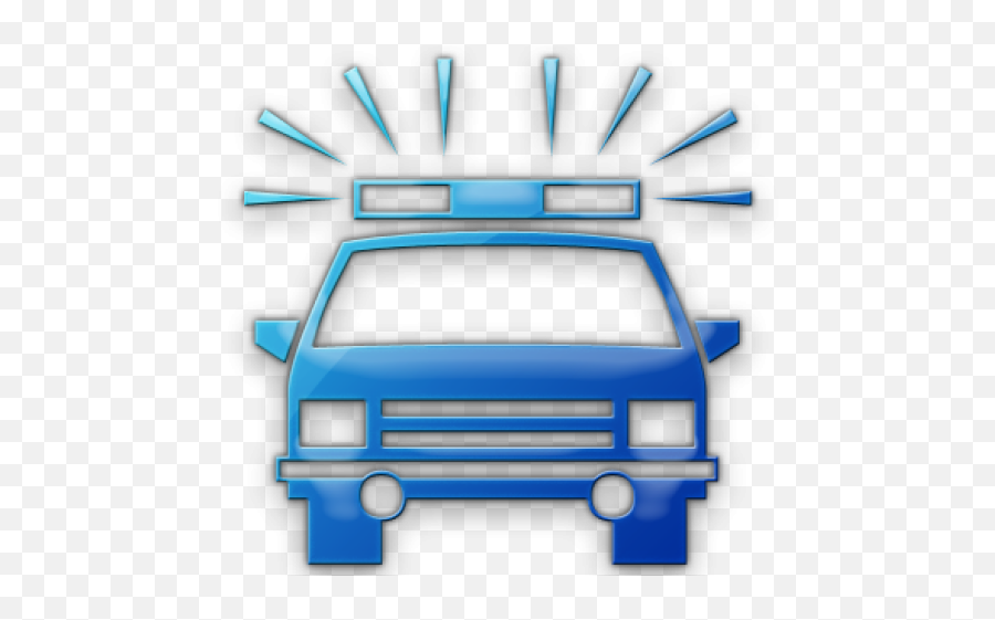 Police Car Icon Png Transparent - Ambulace Sirene Png,Police Siren Png
