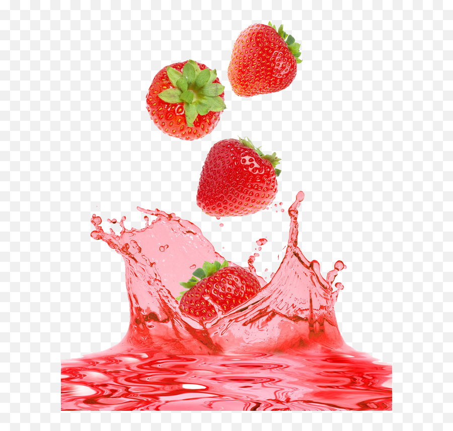 Download Strawberry Fruit Clipart Strawberries - Red Juice Splash Png,Strawberry Clipart Png