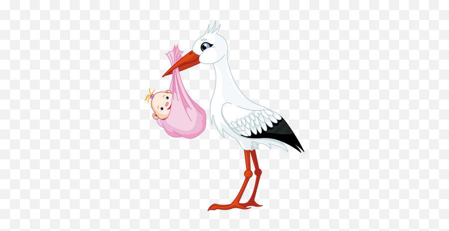 Stork Png Images - Stork With Baby Png,Stork Png