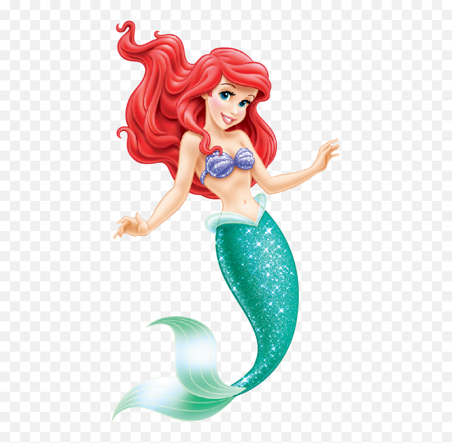 Library Of Little Mermaid Ariel Vector Royalty Free - Ariel Disney Princess Png,Mermaid Transparent Background