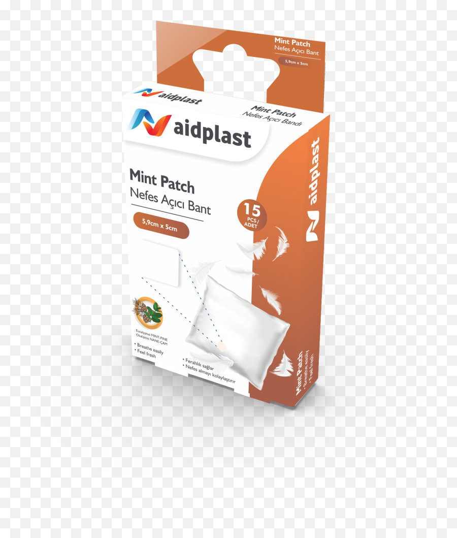 Aidplast Mint Patch - Aidplast Label Png,Mint Transparent