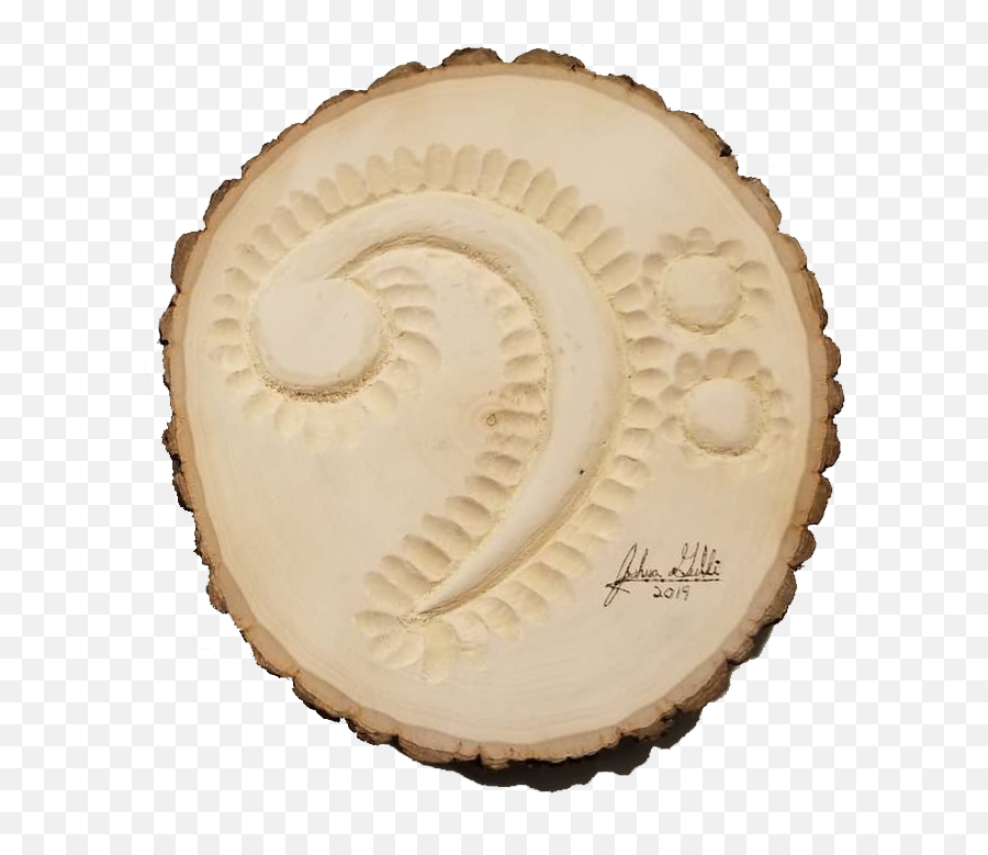 Bass Clef Carving - Buttercream Png,Bass Clef Png