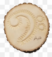 Bass Clef Carving - Buttercream Png,Bass Clef Png