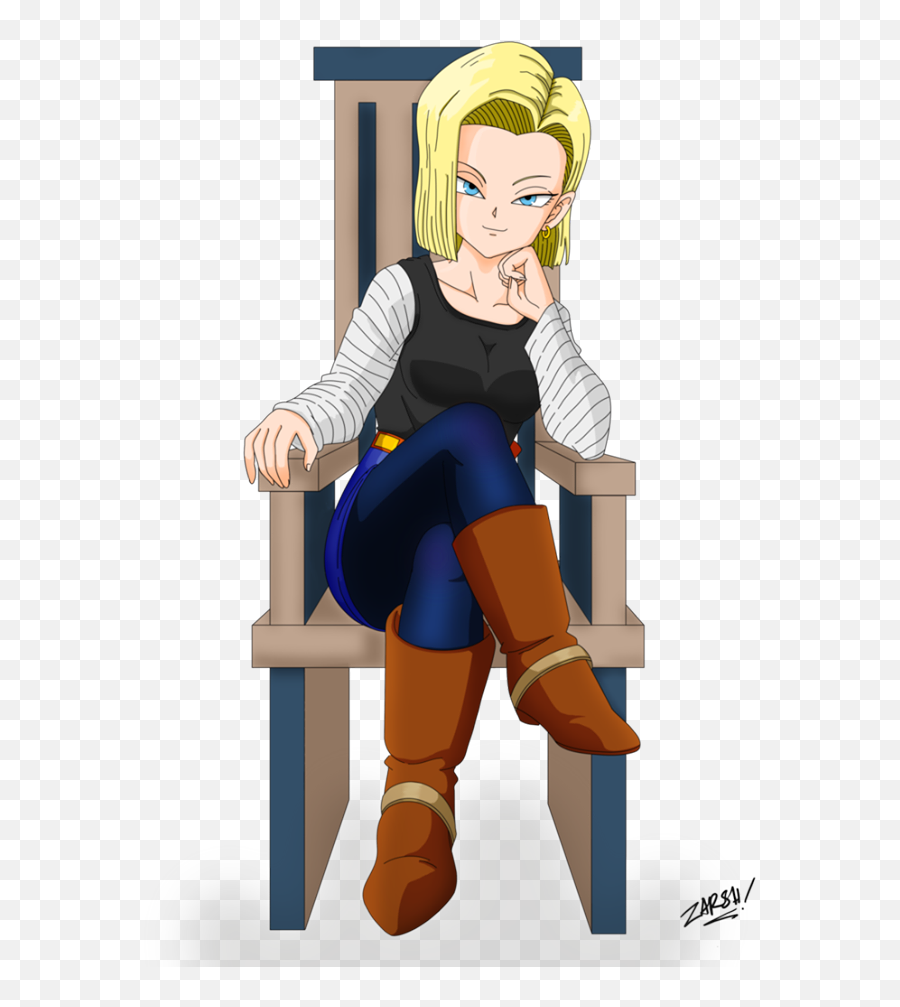 Android 18 - Lick My Boots Deviantart Png,Android 18 Png