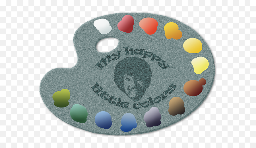 Bob Ross - Paleta De Colores Bob Ross Png,Bob Ross Png