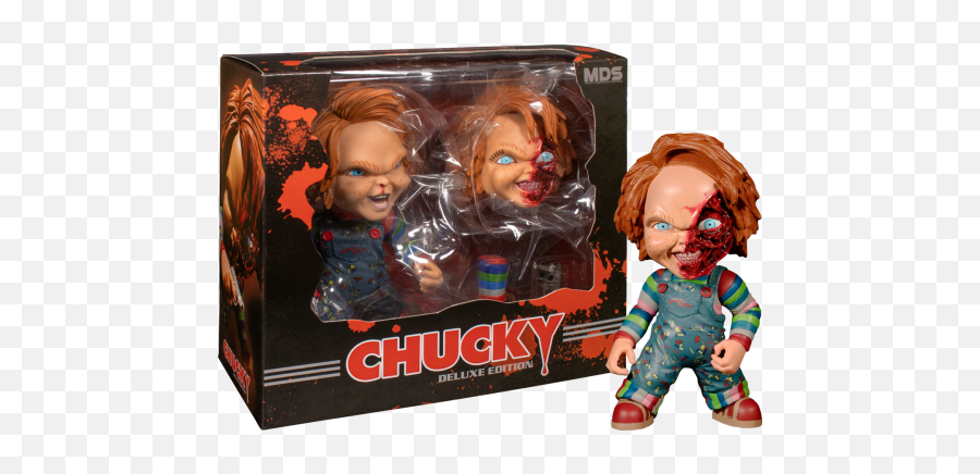 Chucky Designer Series Figure - Chucky Deluxe Edition Mezco Png,Chucky Png