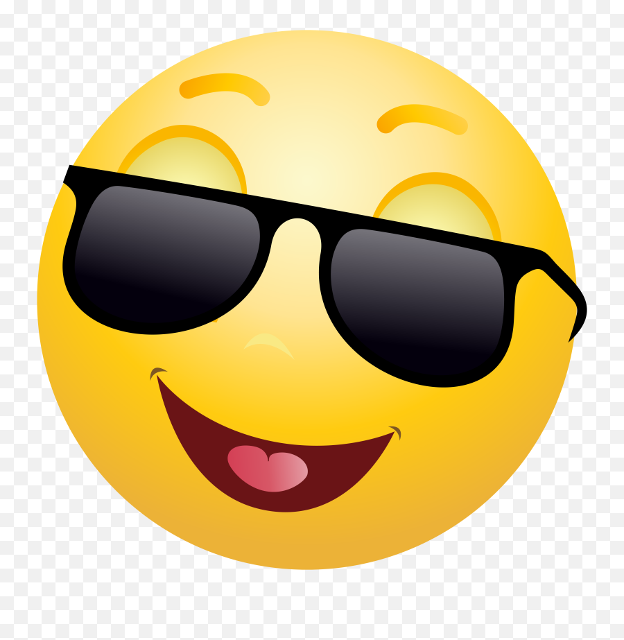 Sunglasses Faces Emoji Free Photo Png - Transparent Background Emoticon Png,Shocked Emoji Transparent