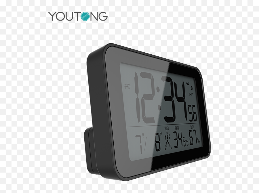 Digital Alarm Clock Png - Japanese Market Hotel Temperature Radio Clock,Alarm Clock Png