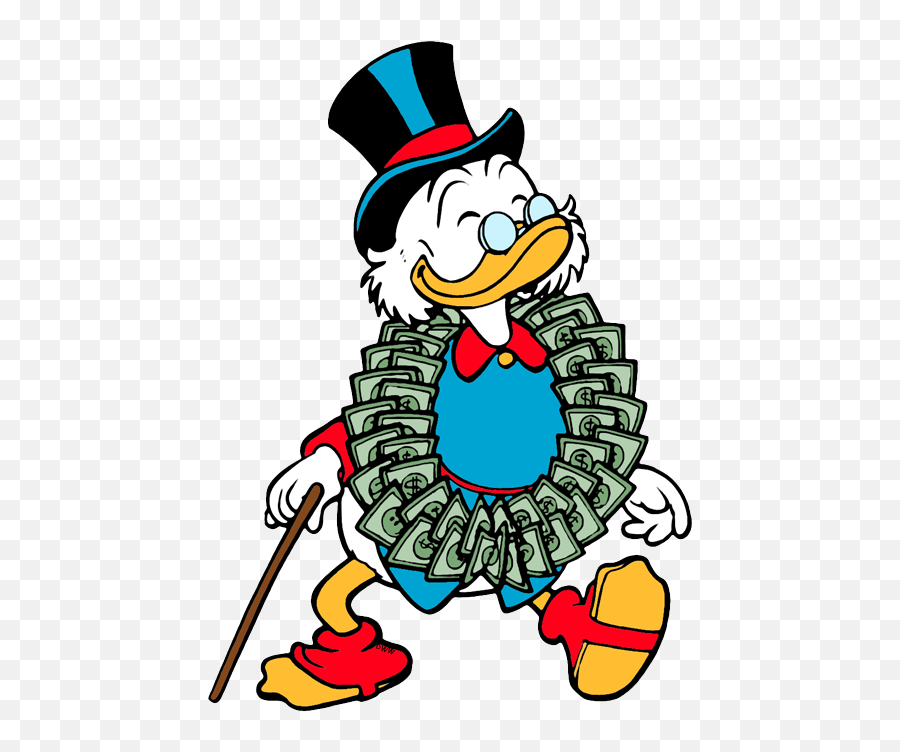 Ducktales Clip Art - Scrooge Mcduck Png,Scrooge Mcduck Png
