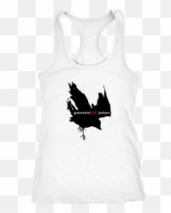 Racerback Tank With Crow Logo - Active Tank Png,Crow Logo