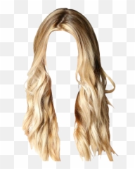 Long Blonde Hair Transparent Png