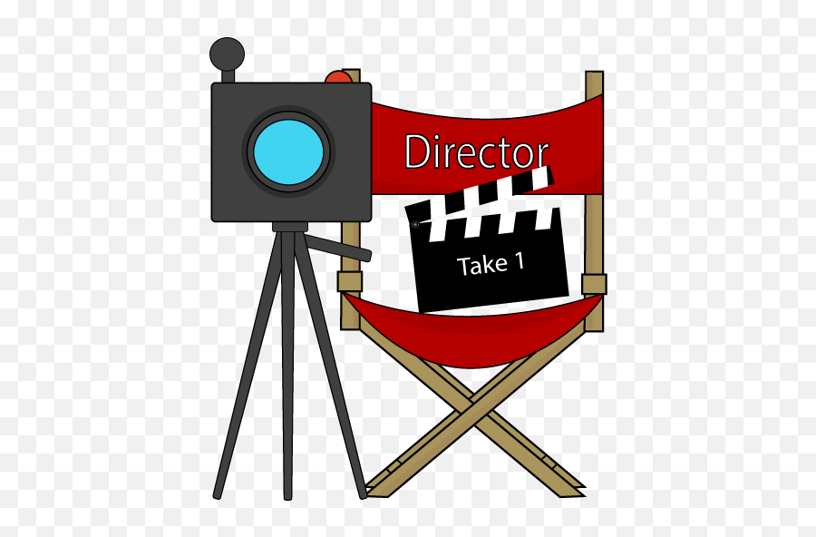 Director Chair Clipart 16 - Movie Director Clipart Png,Director Chair Png