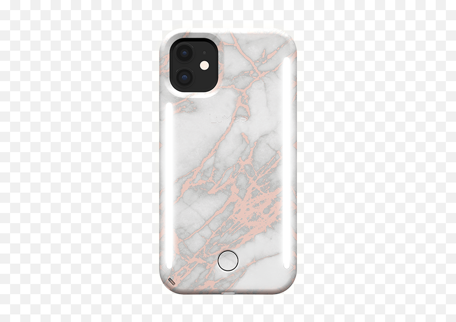 Duo Rose Metallic White Marble - Iphone 11 Lumee Case Iphone 11 Png,White Iphone Png