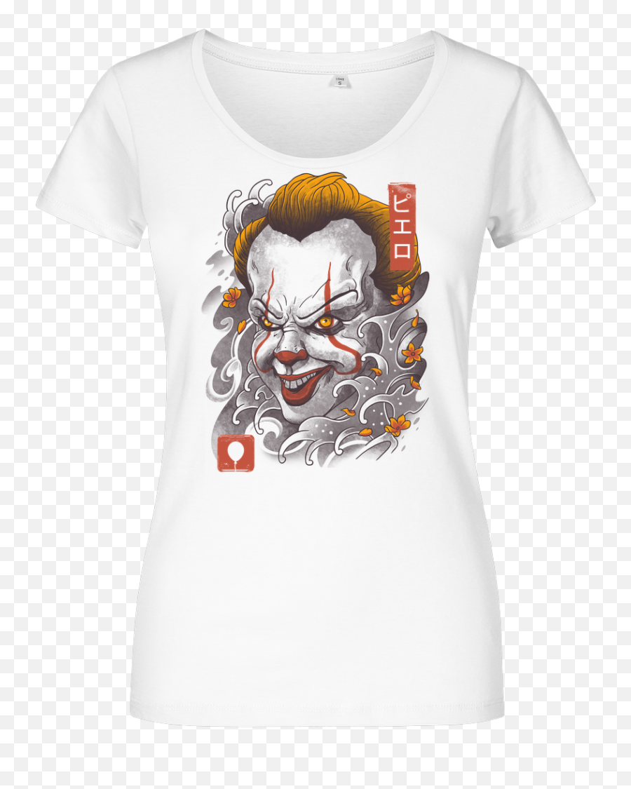 Buy Oni Clown Mask Girl - Shirt Supergeekde Png,Oni Mask Png