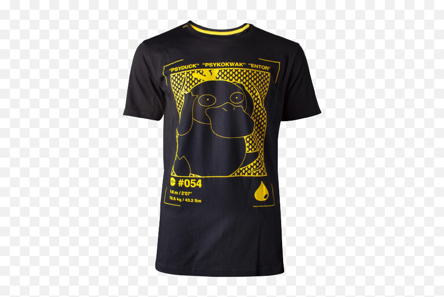Pokémon Profile Shirt - Psyduck Large Png,Psyduck Png