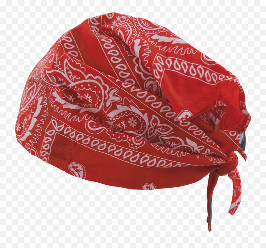 Glo - S4 Bullhead Safety Cooling Red Paisley Cooling Head Stole Png,Bandana Transparent