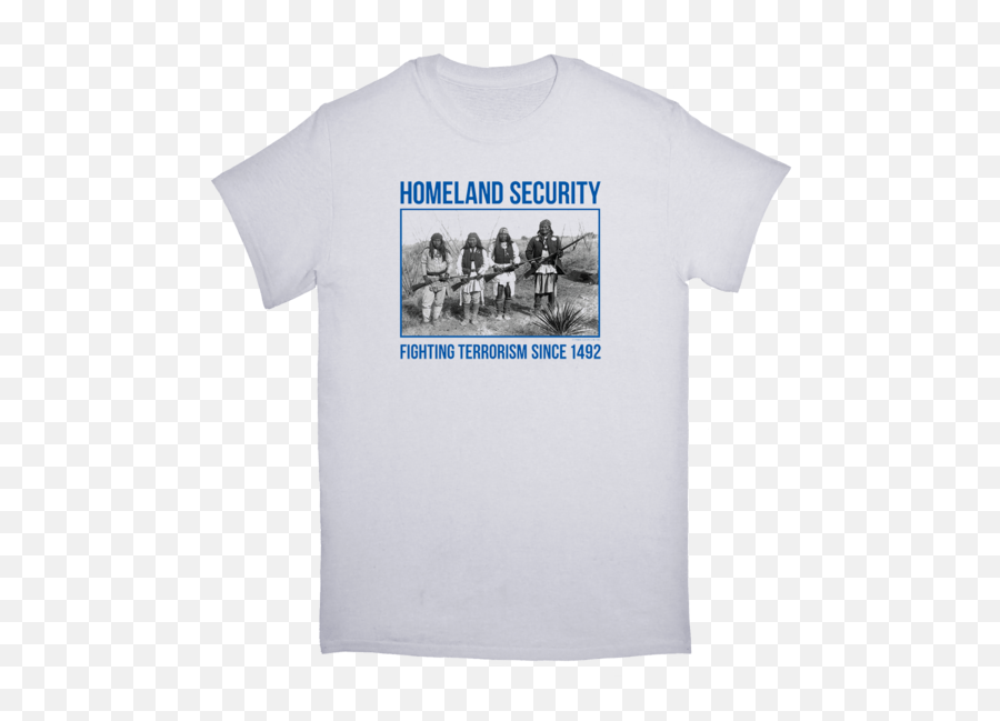 Homeland Security White Tshirt - Shit Happens Religion Shirt Png,White Tshirt Png