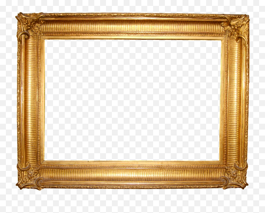 Big Picture Frames Frame Png Texture - Painting Frame Png,Gold Texture Png