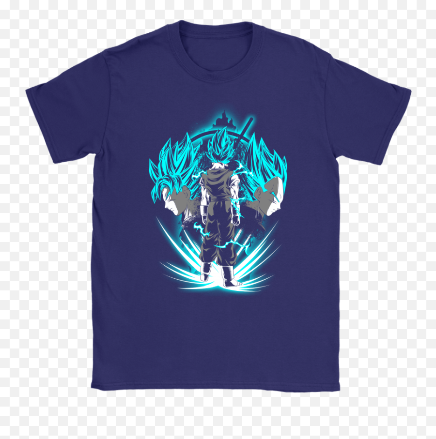 Super Saiyan Blue Son Goku And Vegeta Dragon Ball Shirts U2013 Teextee Store - Gucci Pug Shirt Png,Dragon Ball Super Logo