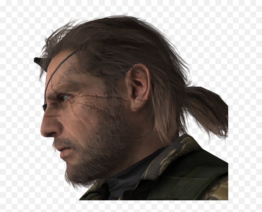Posted Image Mgs5 Big Boss Hair Png Ponytail Png Free Transparent Png Images Pngaaa Com - big boss roblox