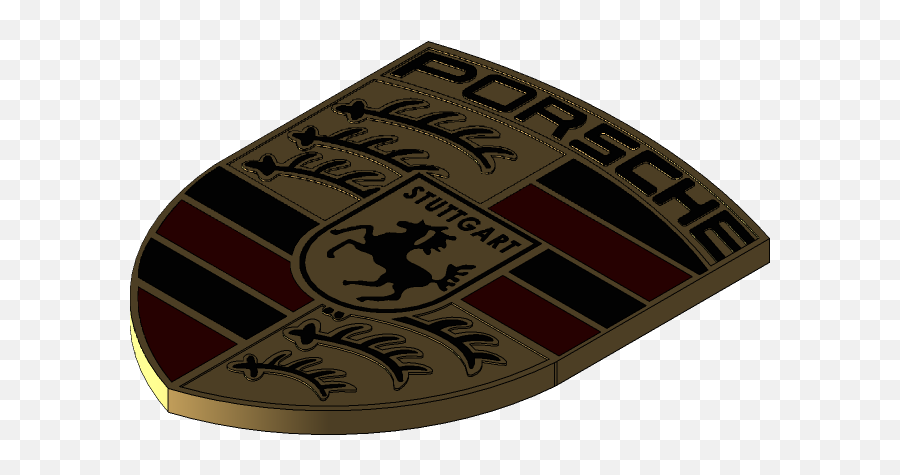 Porsche Logo - Sticker Png,Porsche Logo Png