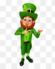 Transparent Background Leprechaun Png - Transparent Background Leprechaun Transparent,Leprechaun Png