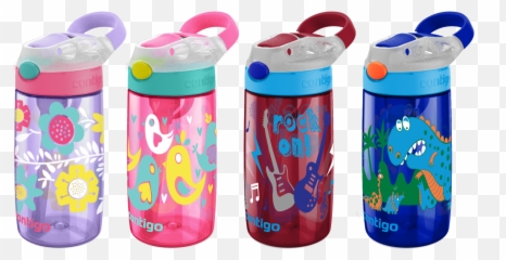 Contigo Kids Water Bottle Png - School