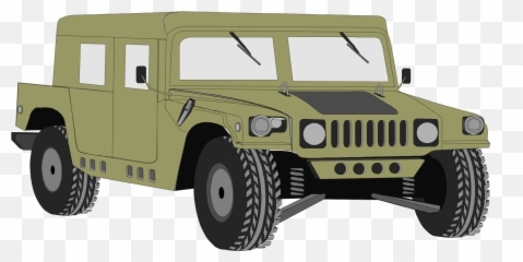 Automotive Exterior Jeep Military - Humvee Clip Art png