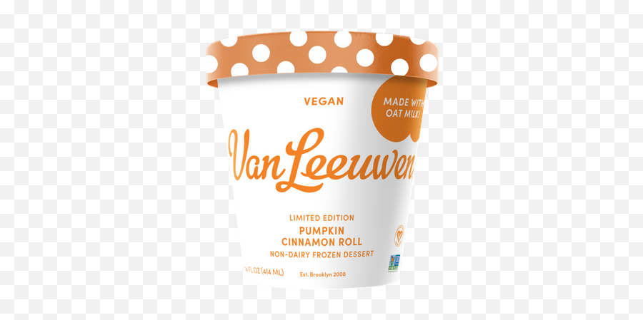 Oat Pumpkin Cinnamon Roll Noshcom - Van Leeuwen Ice Cream Png,Cinnamoroll Transparent