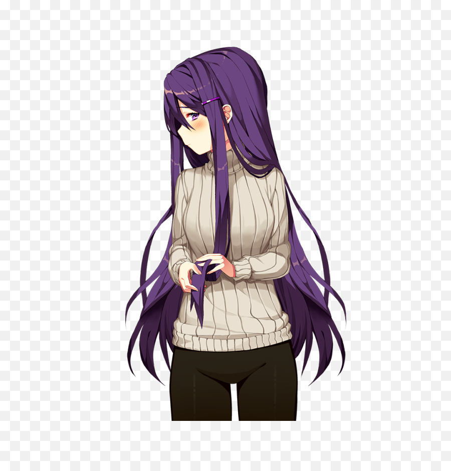 Download This Prolly Isnu0027t Needed Doki Literature Club - Monika X Yuri Ddlc Png,Doki Doki Literature Club Logo Png