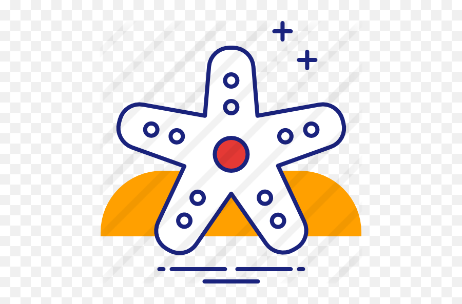 Starfish - Free Animals Icons Circle Png,Starfish Transparent