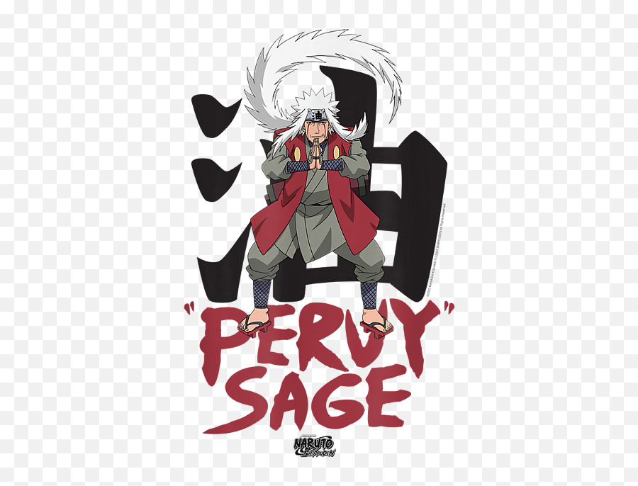 Naruto Shippuden Jiraiya Pervy Sage T - Shirt Fictional Character Png,Naruto Shippuden Icon