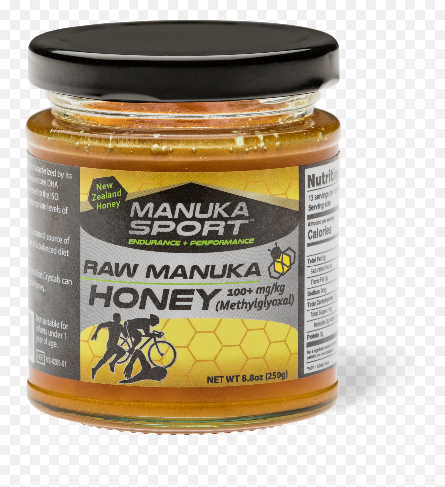 Manuka Sport Raw Honey 250g - Bush Tomato Png,Honey Jar Png