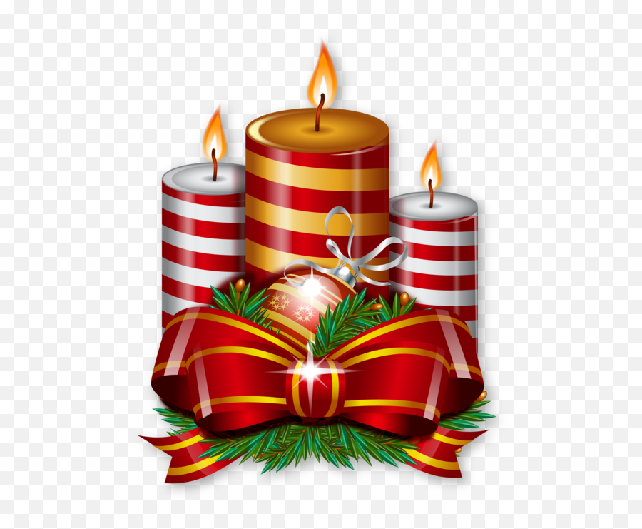 Free Christmas Candle Png Download - Christmas Candles Png,Christmas Candle Png