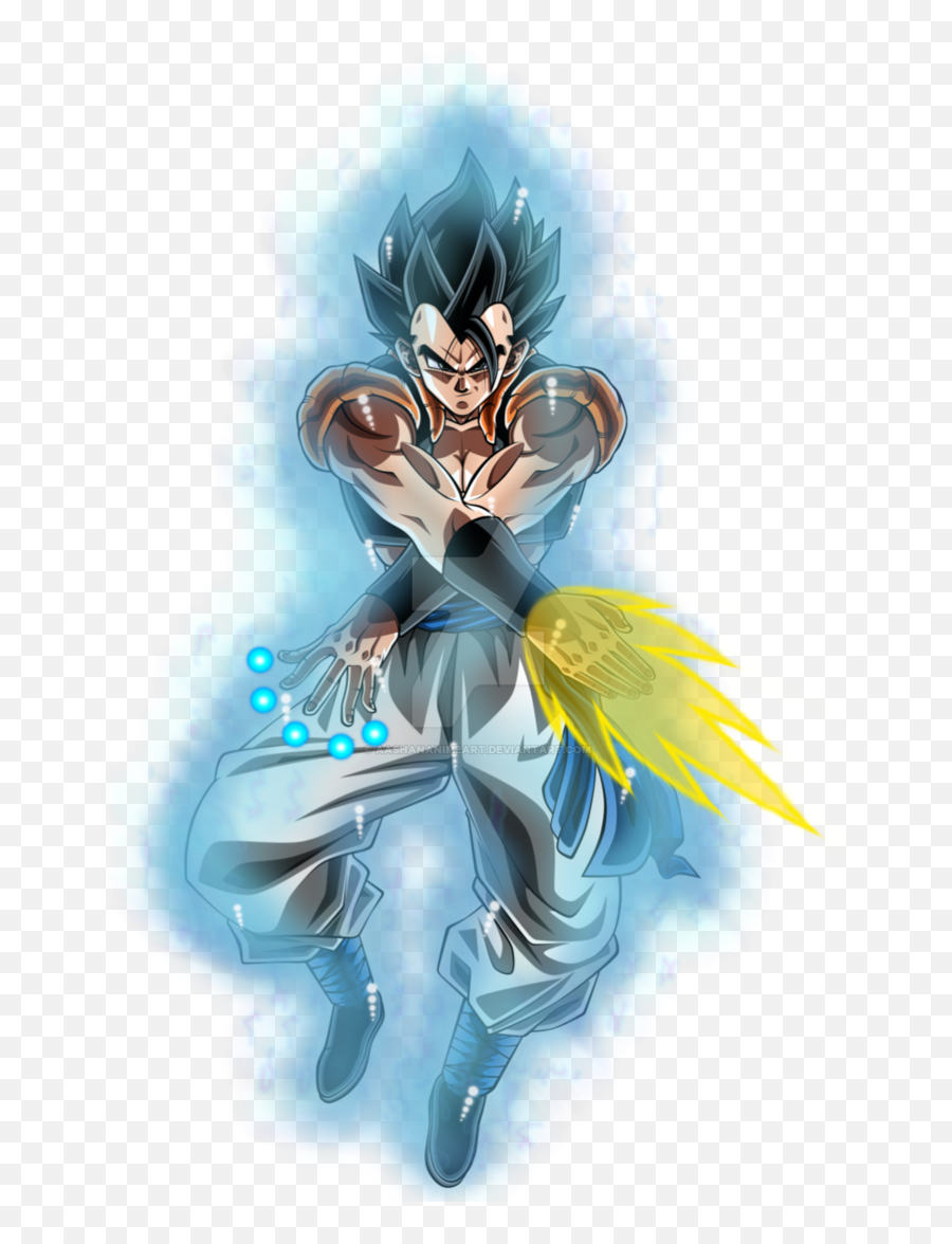 Download Hd Ultra Instinct Fusion Mastered - Mastered Ultra Instinct Gogeta Png,Ultra Instinct Png