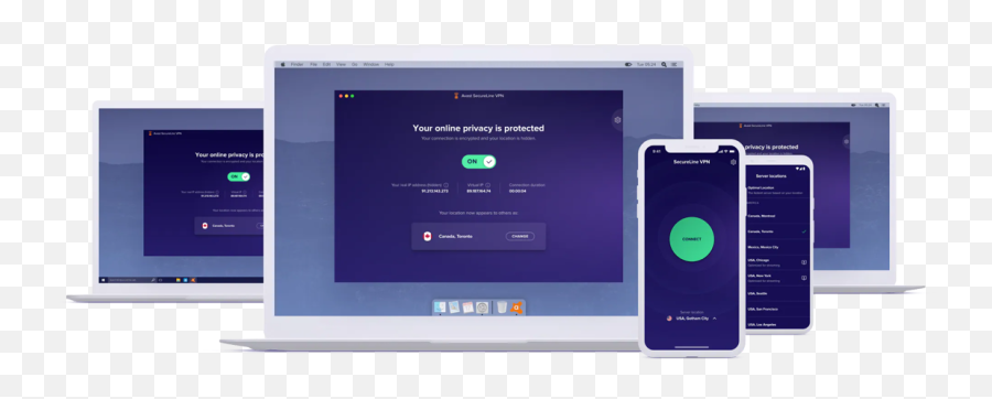 Avast Secureline Vpn 2022 5 Devices 2 Years - Download Technology Applications Png,Avast Icon For Desktop