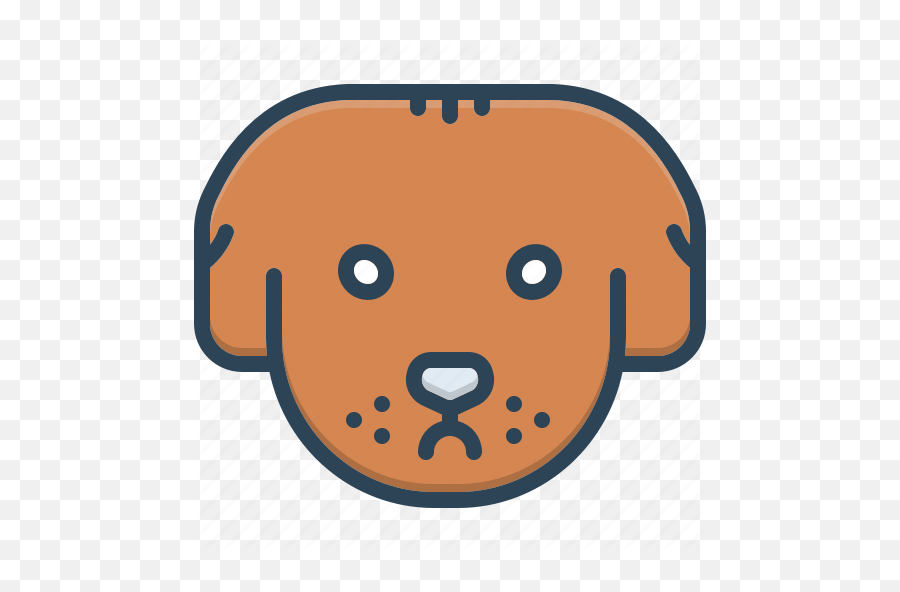 Dog Domestic Pet Pooch Puppy Retriever Tame Icon - Happy Png,Color Icon Set
